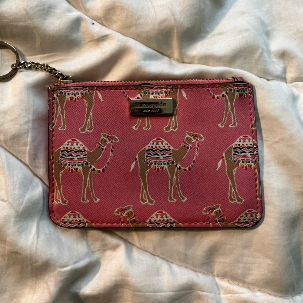 Kate Spade Card Holder Keychain